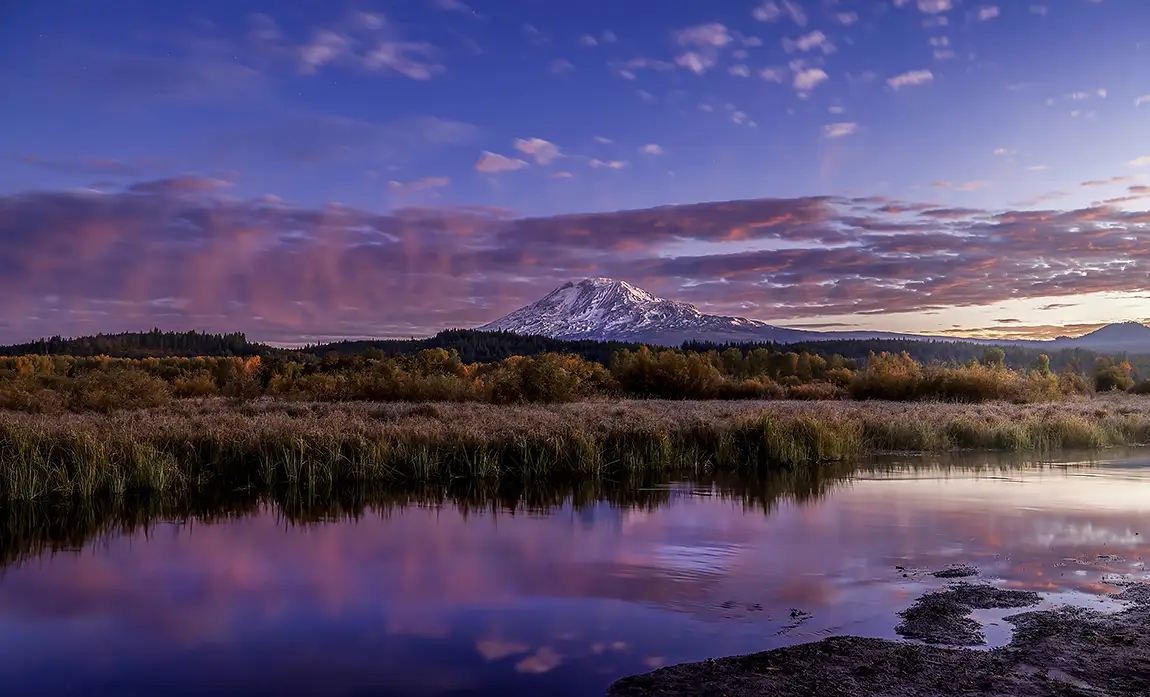 Sapphire And Stars, Trout Lake, Washington, USA