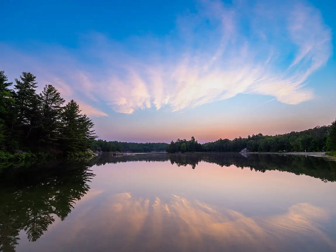 Summer Dawn, Killarney Provincial Park, Ontario, Canada