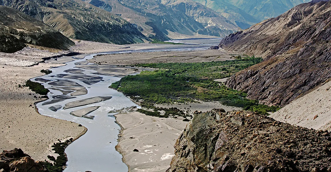 Suru River, Kargil District, Ladakh, India copy