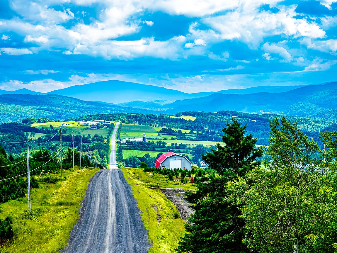 The Inviting Valley, St Venant De Paquette, Quebec, Canada copy
