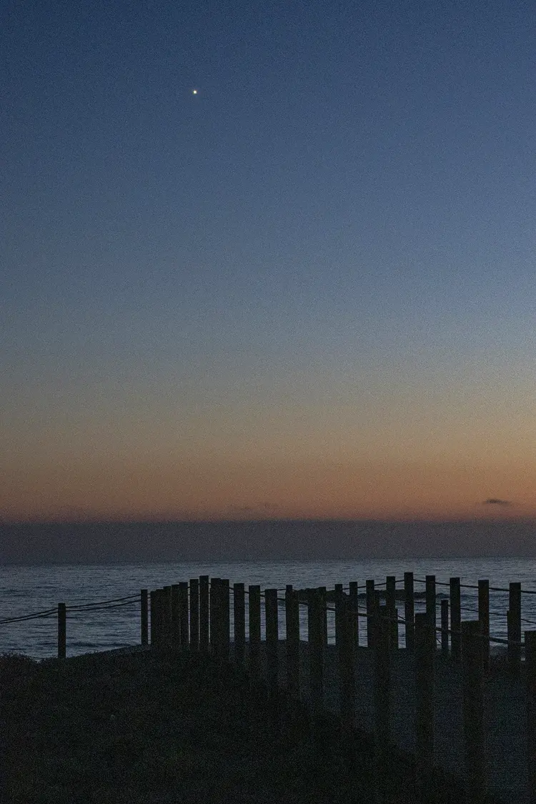 Venus Shining After Sunset, Lavra, Matosinhos, Porto, Portugal