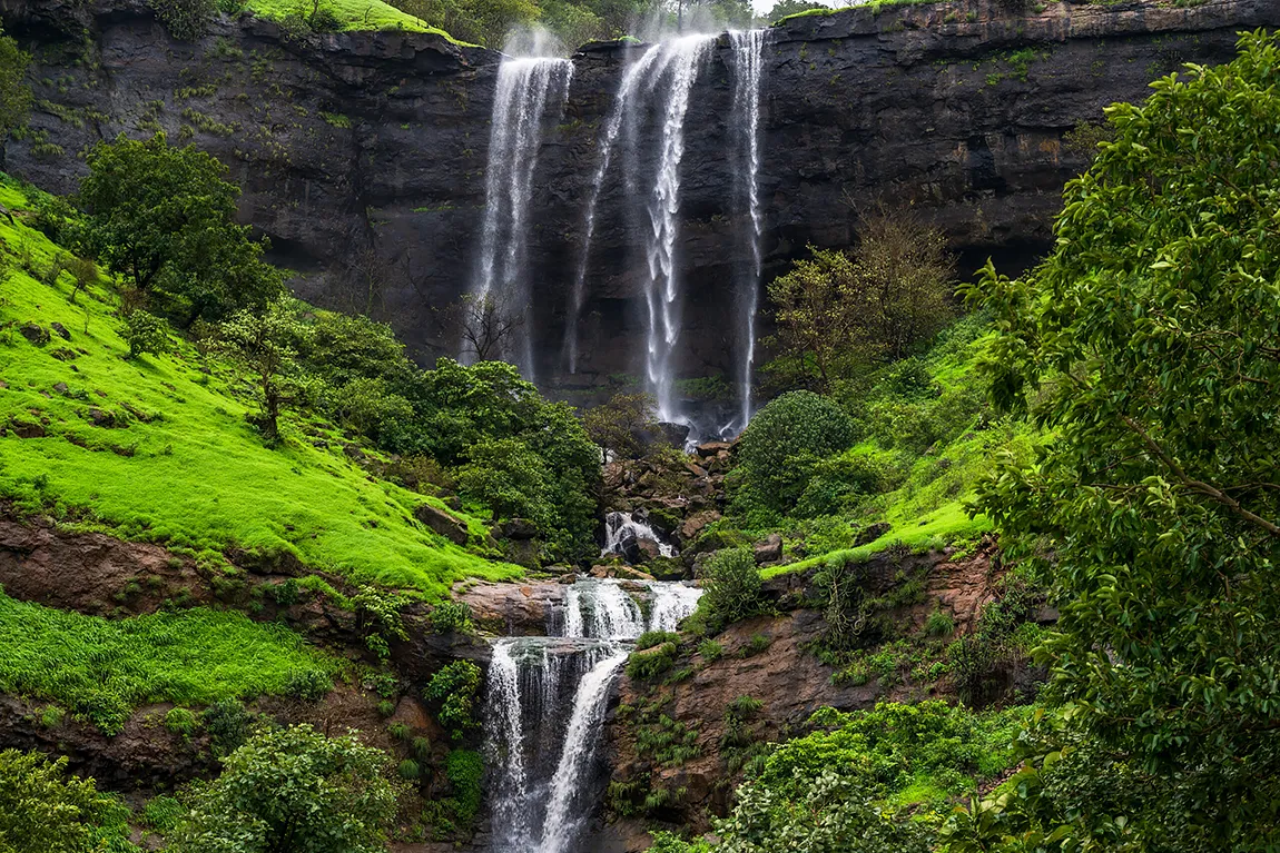 Bhavli, Monsoon Cascade, Igatpuri, Maharashtra, India copy