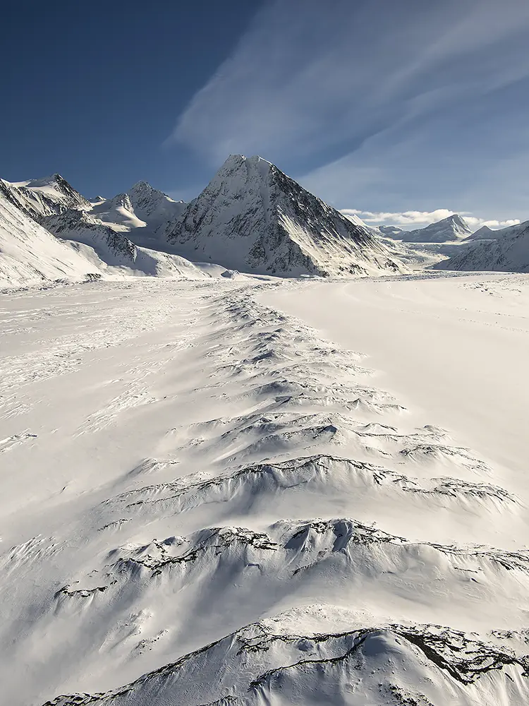 Denmark Peak, Glacier View, Alaska, USA