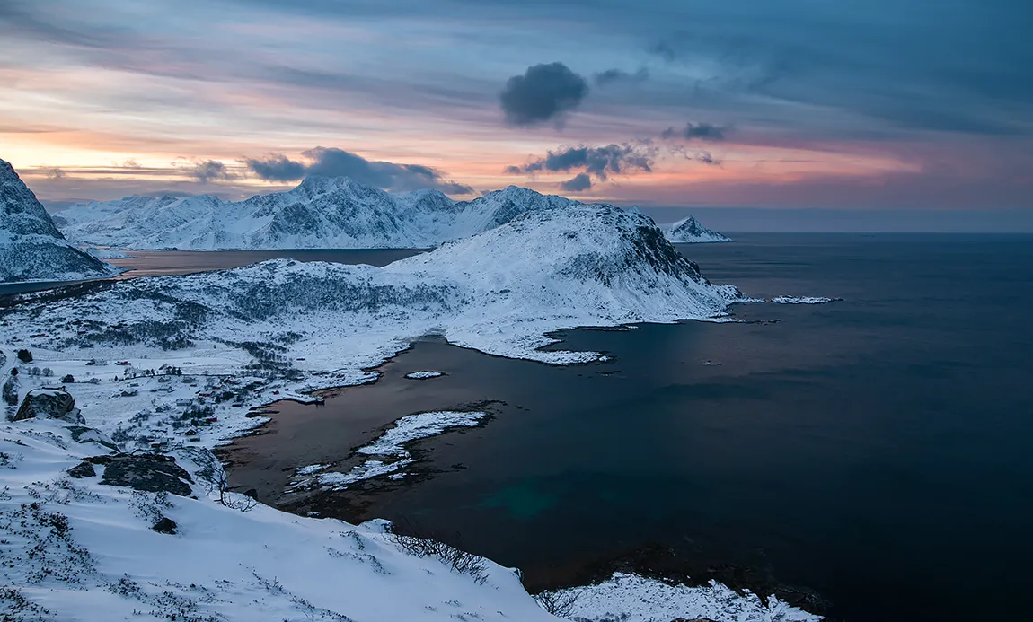 Holandsmellen, Lofoten Islands, Norway