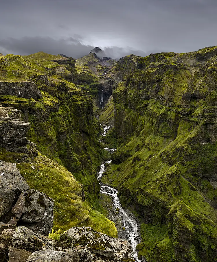 Mulagljufur Canyon, Iceland