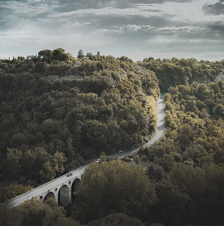 Pitigliano Road, Italy