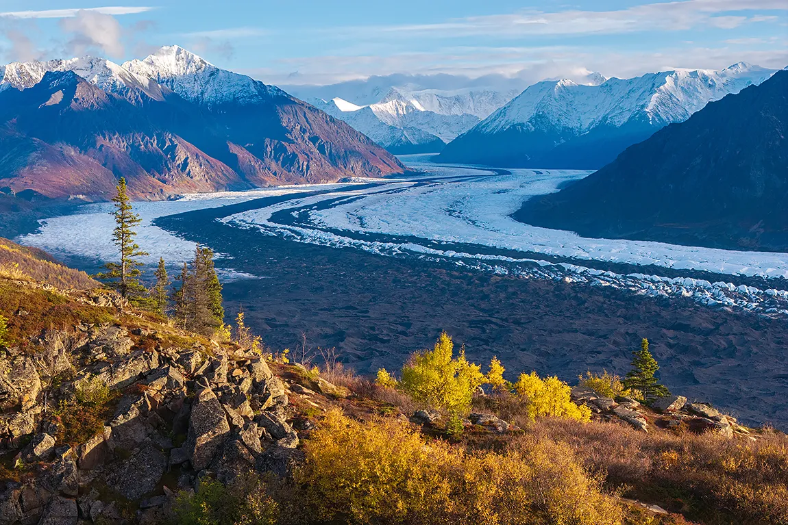 River Of Ice, Matanuska Glacier, Alaska, USA