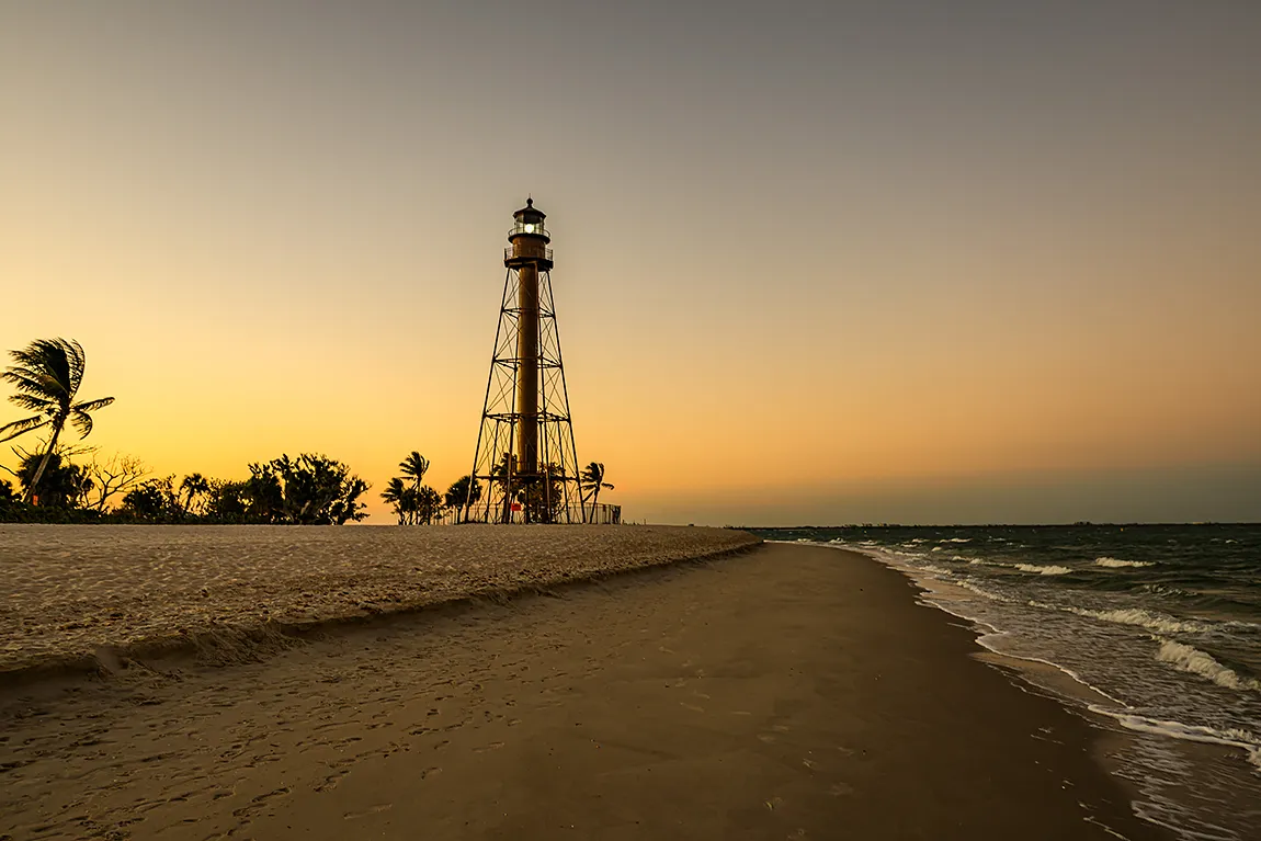 Sanibel Island Lighthouse, Lee County, Florida, USA