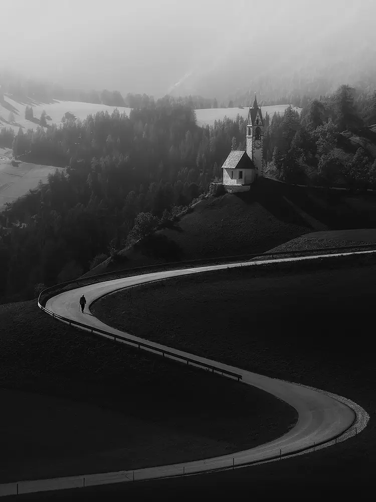The Last Turn, San Genesio, Alta Badia, Bolzano, Italy