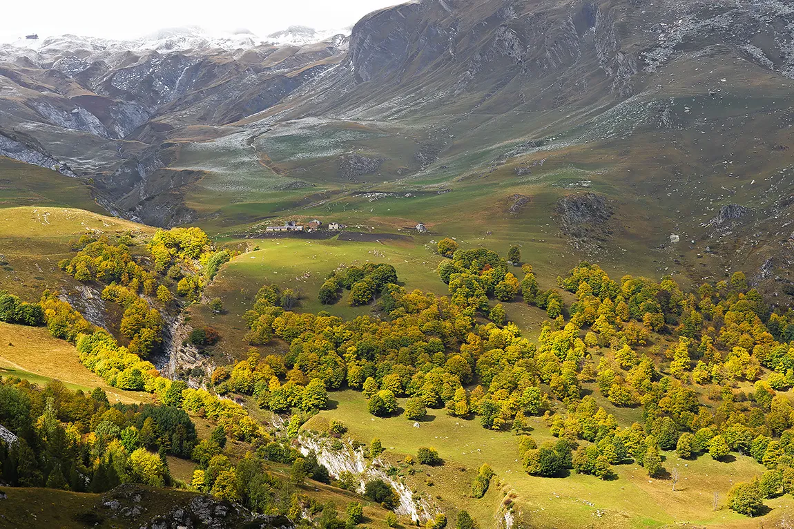 An Autumnal Landscape, Beaufortain, Alps, France