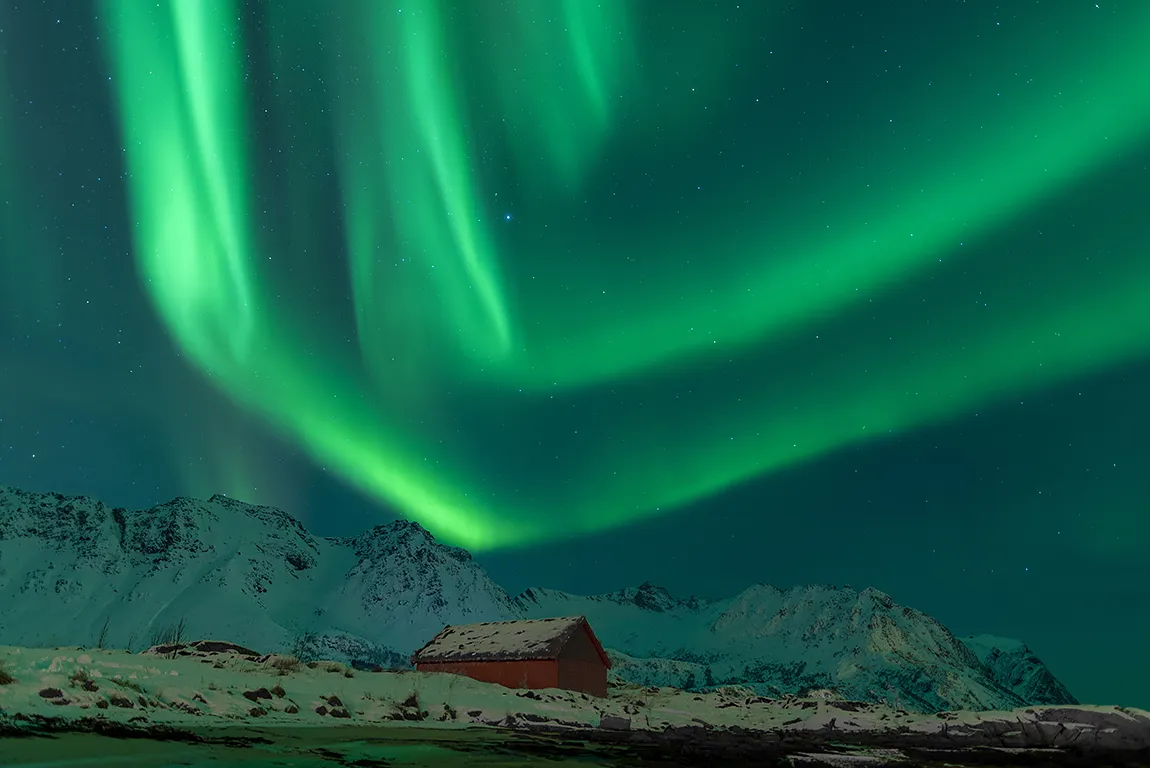 Arctic Sky Dance, Lofoten Islands, Norway