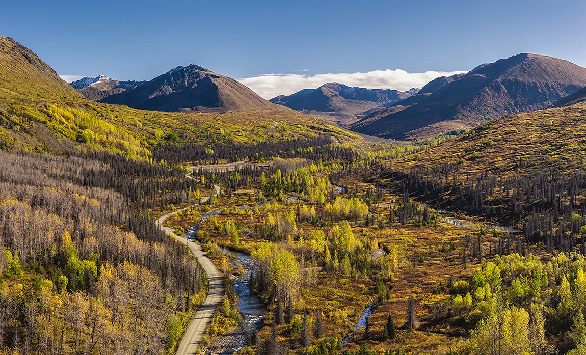 Autumn Hatcher Pass, Palmer, Alaska, USA