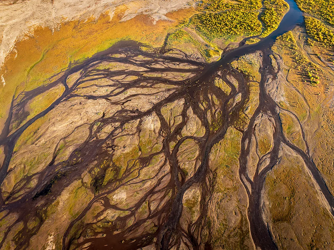 Braided Waterways Of Sparks Lake, Oregon, USA copy