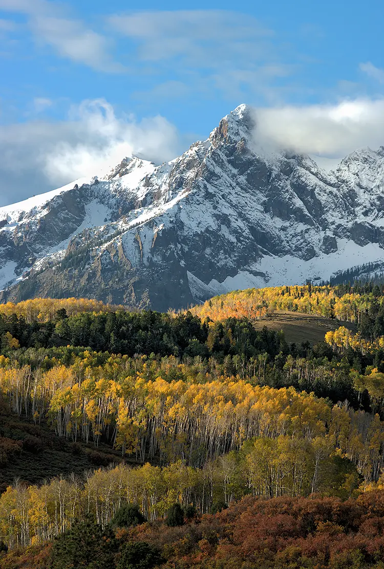 Dallas Divide Morning, Colorado, USA