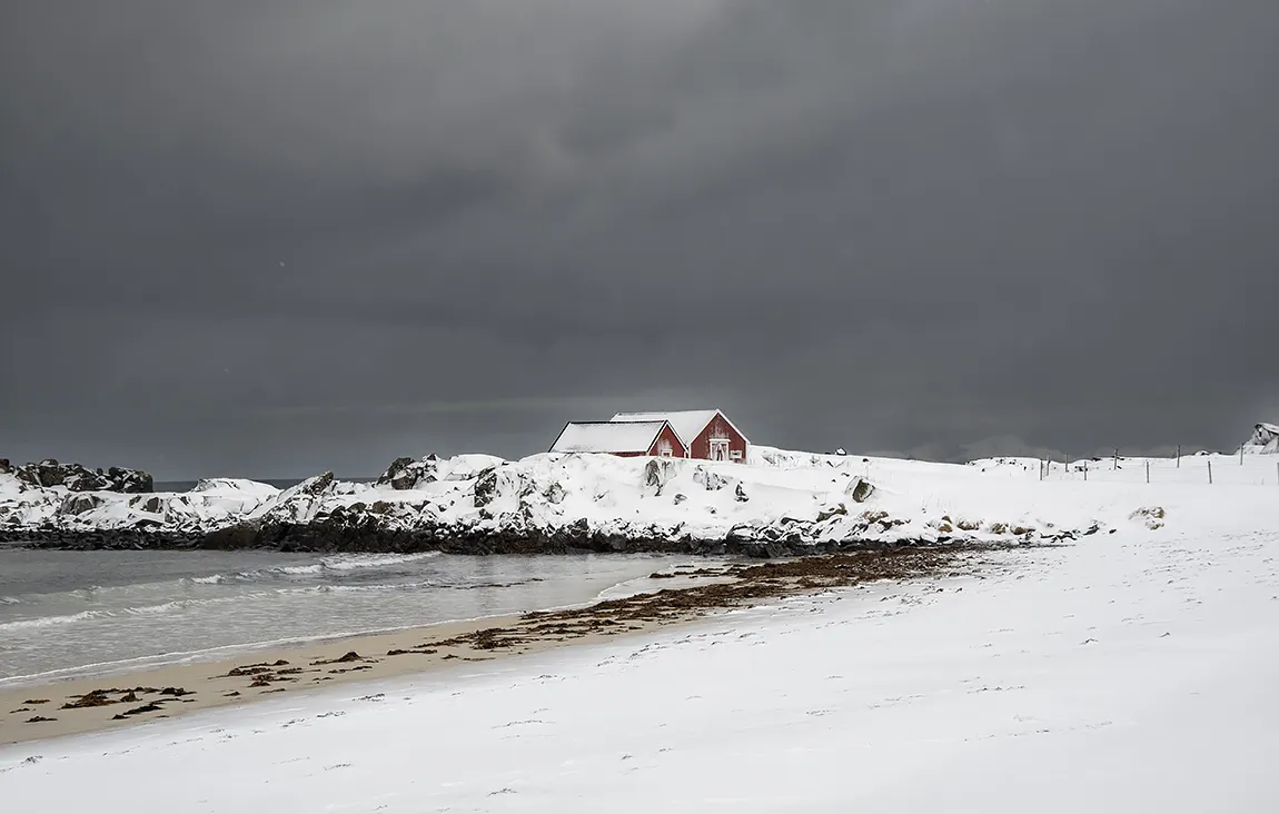 Dark Sky, Lofoten Islands, Norway copy