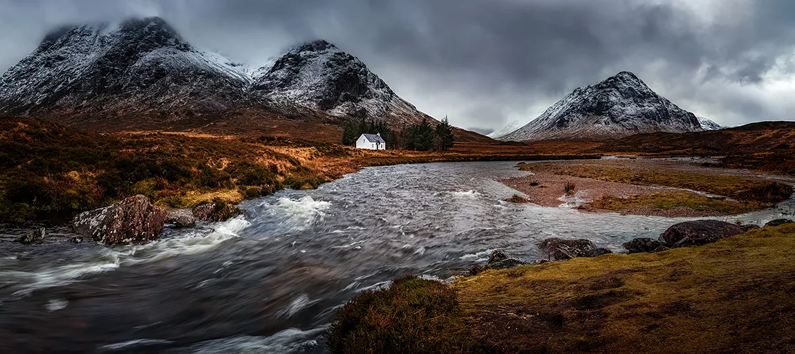 Embracing The Storm, Lagangarbh Cottage, Glencoe, Scotland