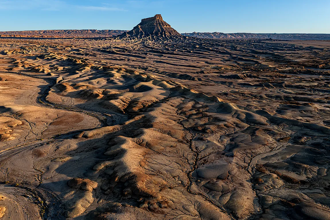 Factory On Mars, Factory Butte, Wayne County, Utah, USA