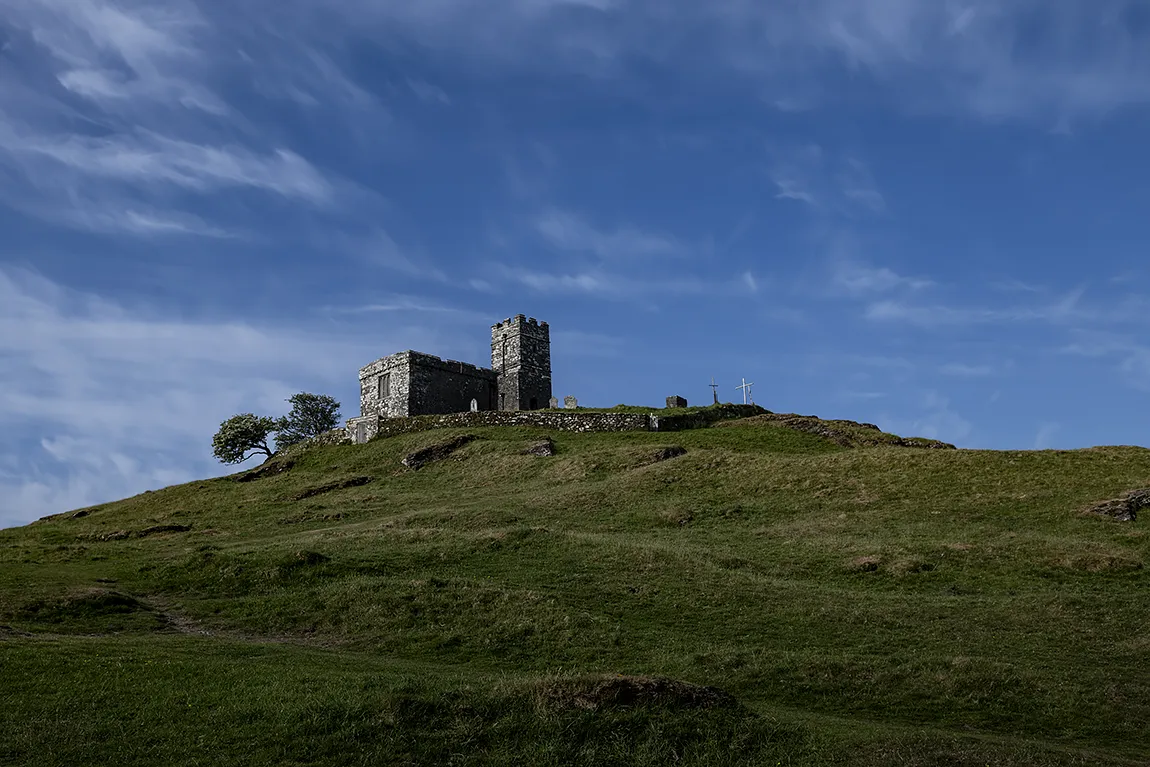 St Michaels Church, Brentor, Tavistock, Devon, England
