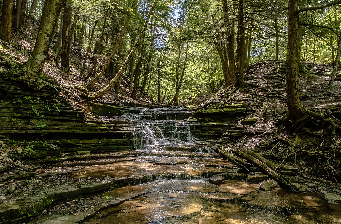 Thacher Falls, Voorheesville, NY, USA