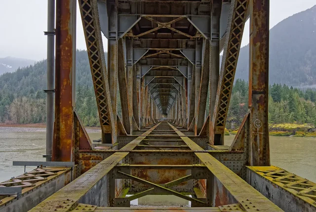 100 Year Old Hope Bridge, BC, Canada copy