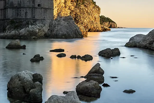 A Touch Of Golden Light, Dubrovnik, Croatia