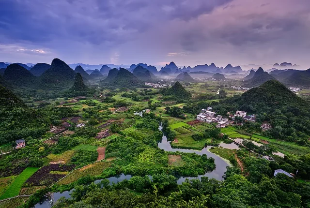After The Storm, Yangshuo Valley, Cuipling, China