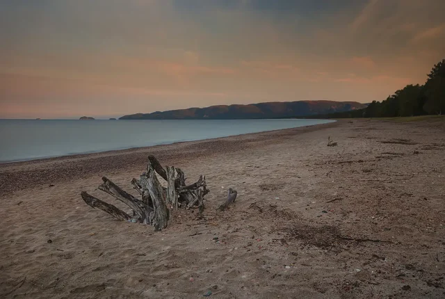 Agawa Bay At Dawn, Lake Superior Provincial Park, Ontario, Canada