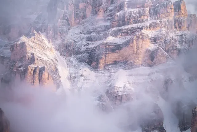 Amongst The Clouds, Giau Pass, Dolomites, Italy