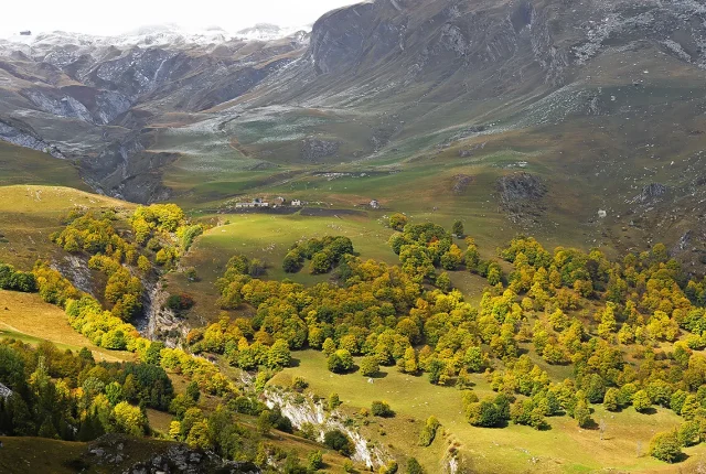 An Autumnal Landscape, Beaufortain, Alps, France
