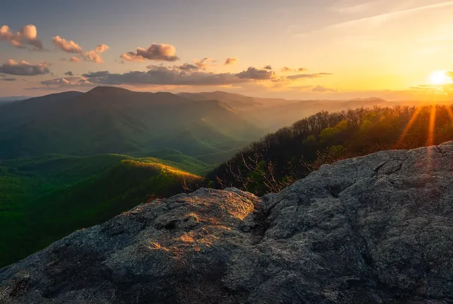 Appalachian Embers, Three Ridges Wilderness, Tyro, Nelson County, Virginia, USA