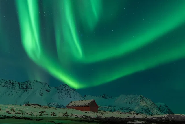 Arctic Sky Dance, Lofoten Islands, Norway