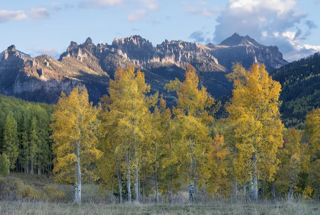 Autumn Last Light, San Juan Mountains, Colorado, USA