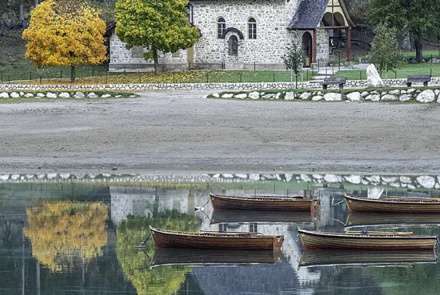 Autumn Serenity, Lago di Braies, South Tyrol, Italy