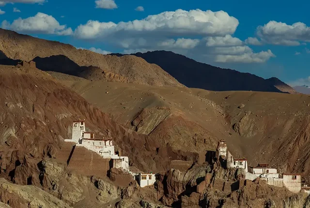 Basgo Beneath Golden Light, Leh, India