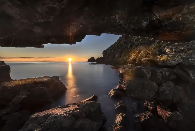 Between Light And Rocks, Quercianella, Livorno, Tuscany, Italy