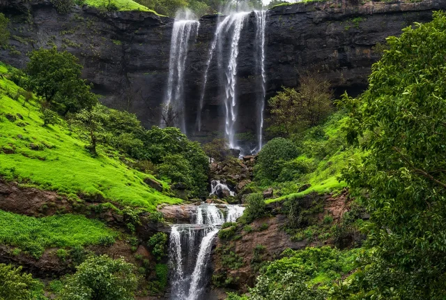 Bhavli, Monsoon Cascade, Igatpuri, Maharashtra, India copy