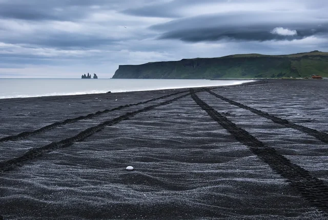 Black Sand Beach, Vik, Iceland copy