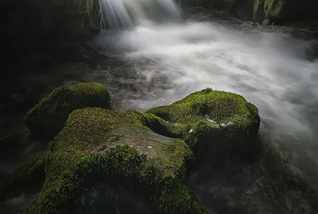 Black Water Stream, Schwarzwasser, Riezlern, Kleinwalsertal, Austria
