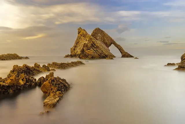 Bow Fiddle Rock, Portknockie, Scotland