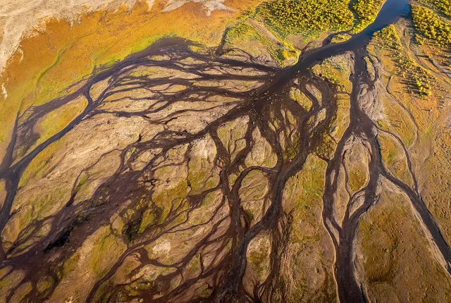 Braided Waterways Of Sparks Lake, Oregon, USA copy