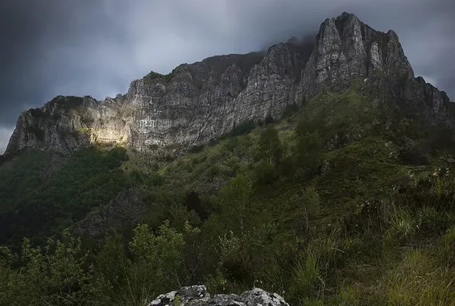 Breath of altitude, mountain corchia, passo croce, stazzema, italy
