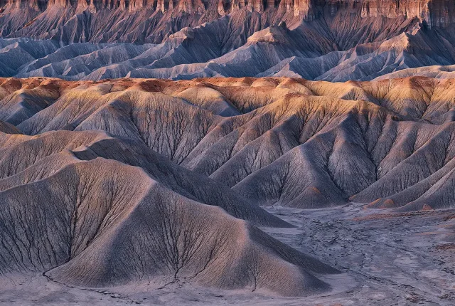 Caineville Badlands, Hanksville, Utah, USA