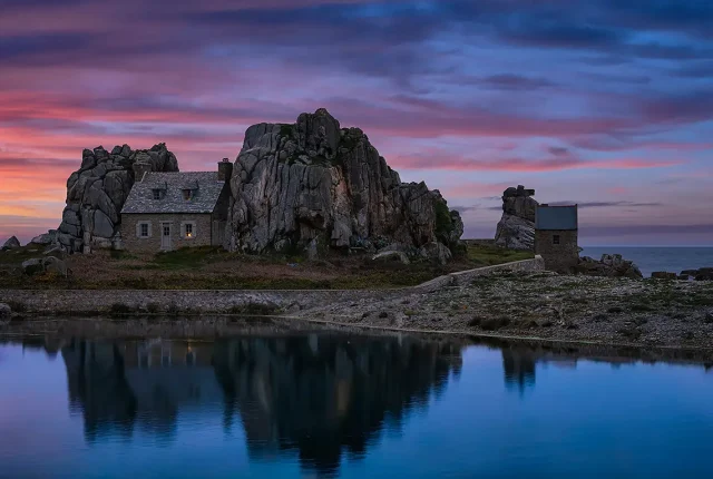 Castel Meur, Plougrescant, Brittany, France