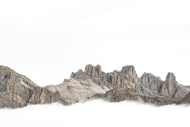 Castle In The Sky, Gruppo Di Fanis, Dolomites, Italy