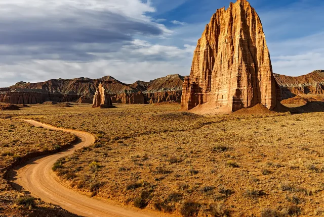 Cathedrals Of The Desert, Capitol Reef National Park, Utah, USA