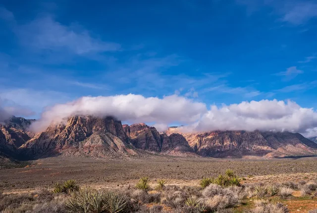 Cloud Cover, Red Rock National Conservation Area, Nevada, USA