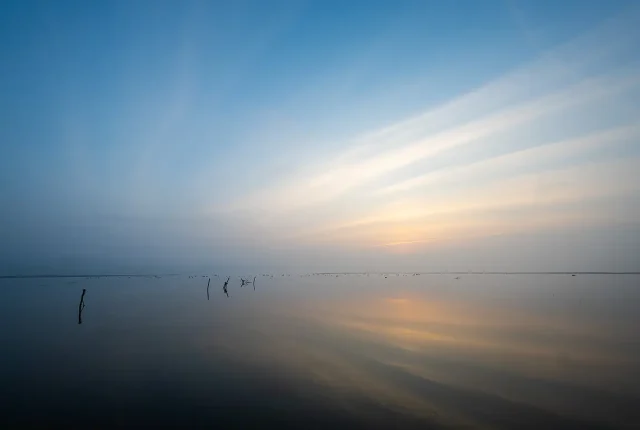 Coloured Horizon, Oster Hurup, Mariagerfjord, Nordjylland, Denmark