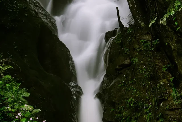 Coorg waterfall, karnataka, india