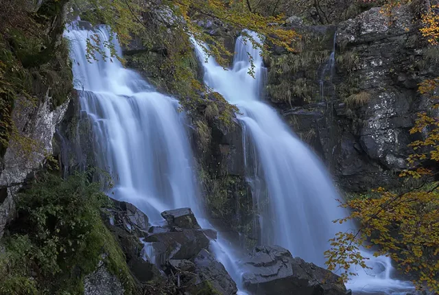 Dardagna waterfall, corno alle scale, tuscany, italy