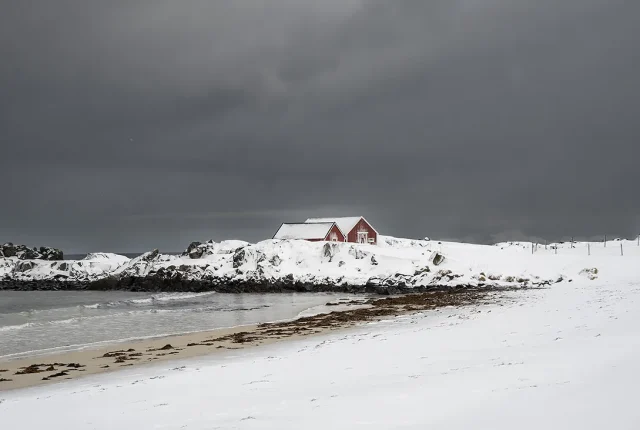 Dark Sky, Lofoten Islands, Norway copy